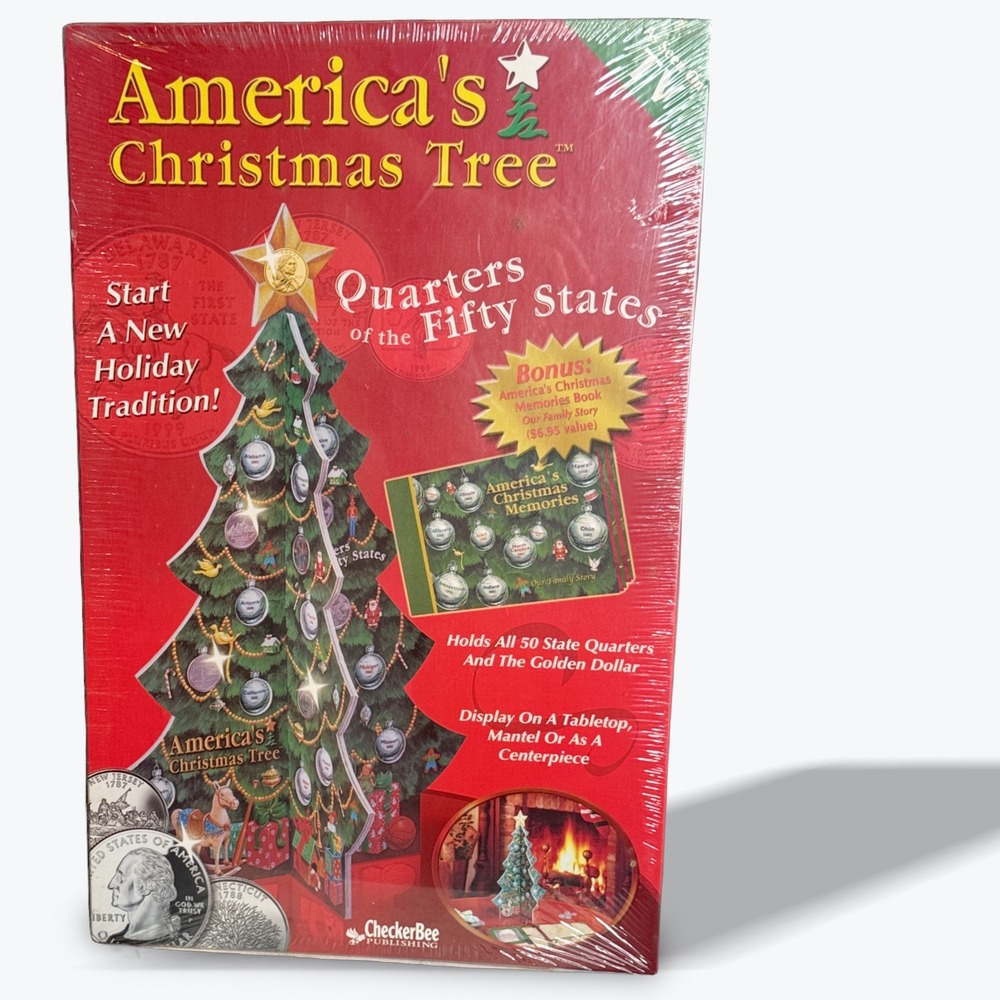 America's Christmas Tree Quarters of Fifty States‎ Collector Set New Sealed 2008
